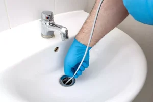 Regularly clean sink and bathtub drains